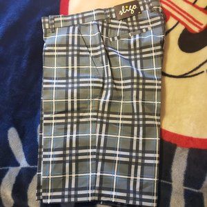 Sligo Golf Plaid Shorts 32